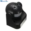 Sensor de movimiento PIR de seguridad para exteriores, interruptor inductivo de Interruptor del Detector de 180 grados, 12 metros, 110-240V ► Foto 1/6