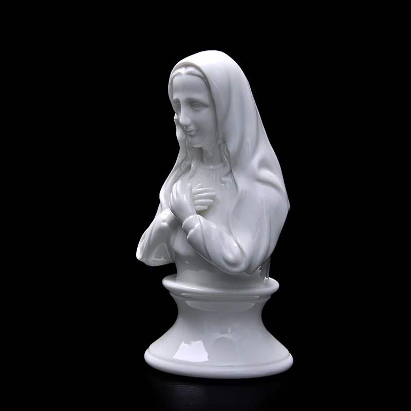 Наша Леди Марии керамики католической украшения оформление свадебных подарков ремесло статуя
