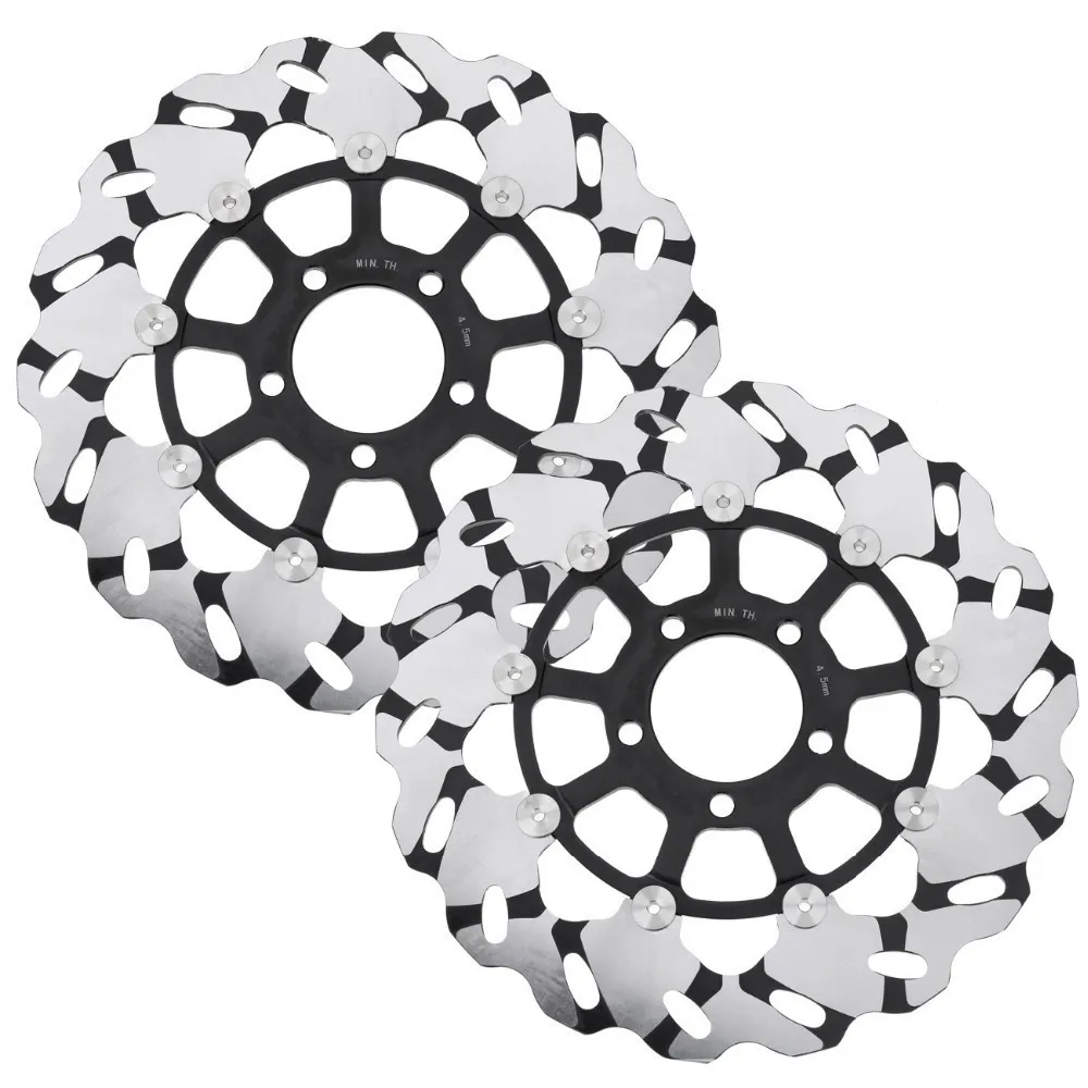 

1 Pair Crystearth Front Brake Disc Rotor for Suzuki GSX 1400 1300 TL 1000 GSXR GSX R 600 750 1000