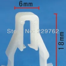 100 шт. abdeckkappe Фиксатор Зажим для ford Двигатель Авто Пластик Крепежи автомобильной Зажимы автомобиля Пластик FASTNER заклепки