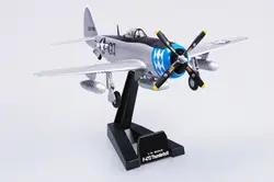 Труба 1: 72 ВВС США P-47D истребитель молния 37289 Готовые модели продукта