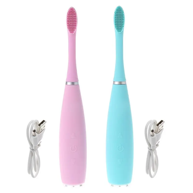 Hot Rechargeable Electric Toothbrush USB Charging Brush Waterproof