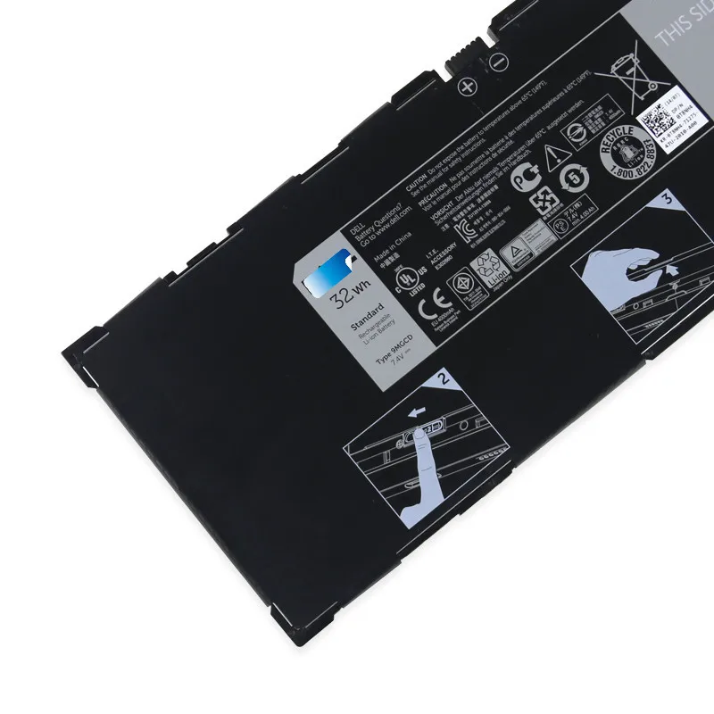 32Wh Новый 9MGCD Аккумулятор для ноутбука Dell Venue Pro 11 5130 XMFY3 312 1453 VYP88 tablet 7 4 V