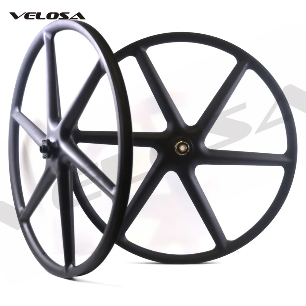 26,27.5,29er Carbon 6 Spoke For MTB,6spoke full carbon MTB Wheelset,26
