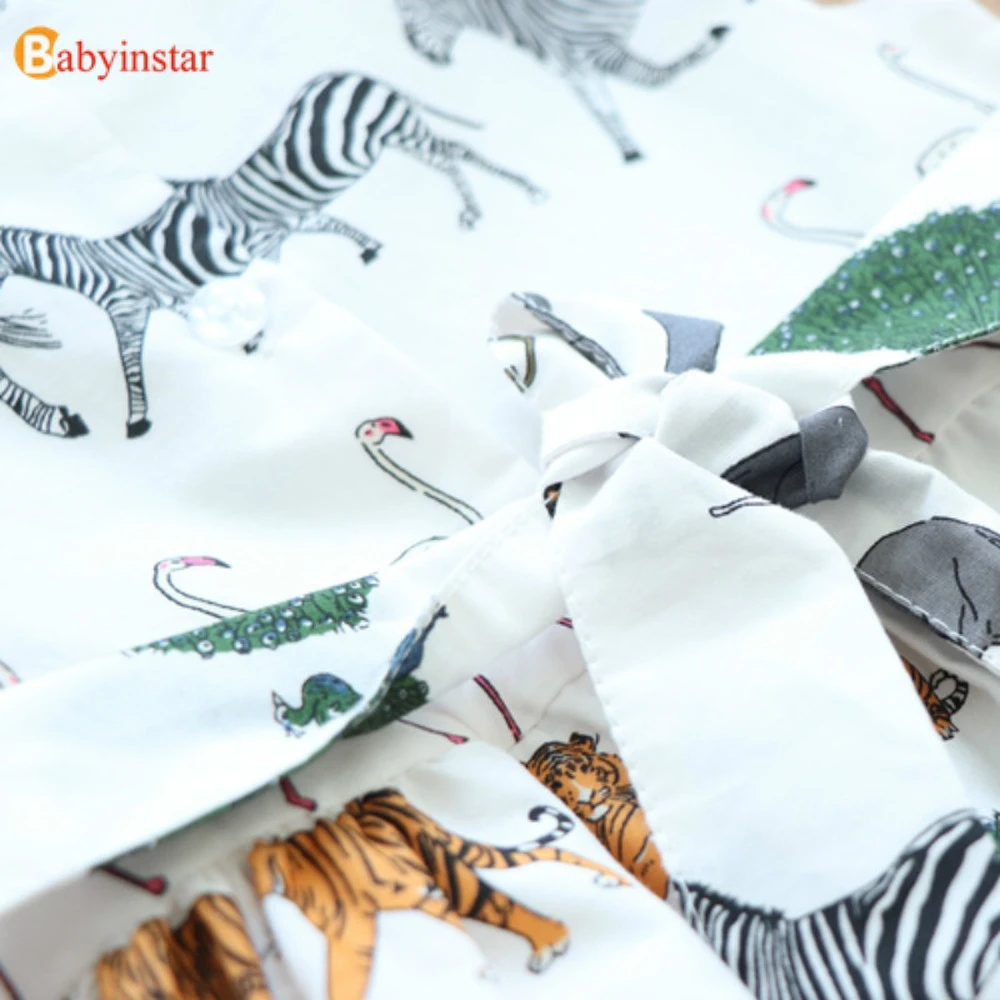 Babyinstar/Новое поступление одежда для маленьких девочек платье без рукавов с
