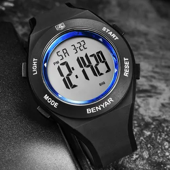 

Benyar Sport Watch Men Waterproof Led Digital Watch Men Military Outdoor Electronic Clock Male Wristwatch relojes hombre horloge