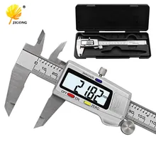 Measuring Tool Stainless Steel Digital Caliper 6 “150mm Messschieber paquimetro measuring instrument Vernier Calipers