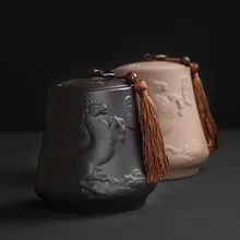 Успех чайник из борнита, большой пуэр черный чай, хранение чая горшок, чайная коробка будильника, чайный цилиндр, емкость для чая, подарок