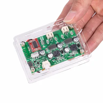 

Portable Mini Bluetooth 4.0 Audio Power Amplifier Stereo Amp Board +Case 6W*2 5V
