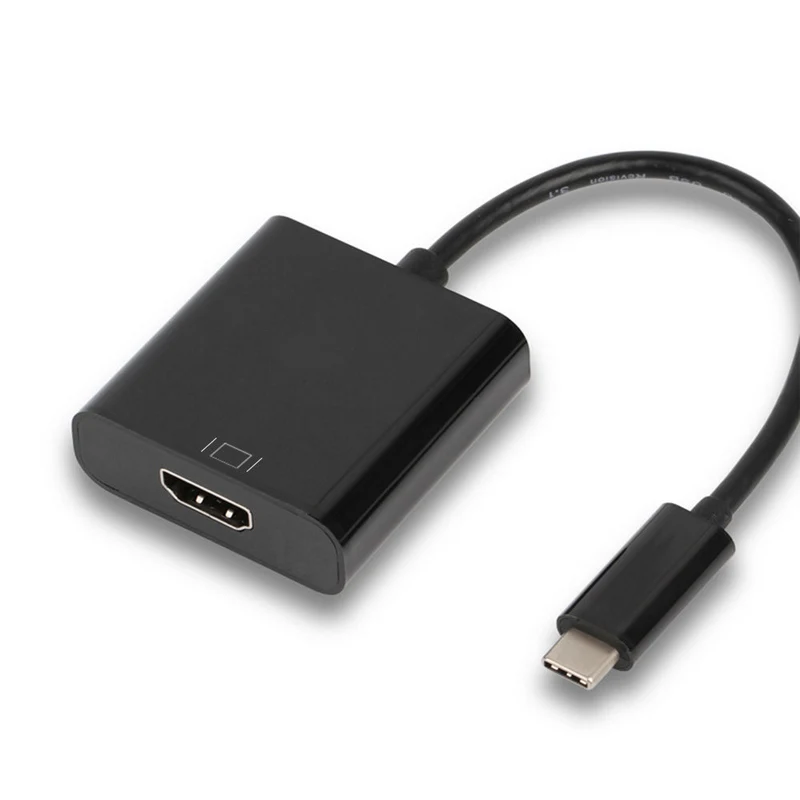 Подключите и играйте USB 3,1 type-C Мужской к HDMI Женский кабель конвертер 1080P 4K 2K адаптер не требуется программного обеспечения