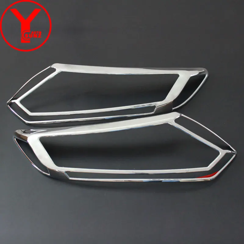 YCSUNZ хромированная крышка фары для nissan x trail t32 2014 2015 2016 2017 rogue Запчасти аксессуары
