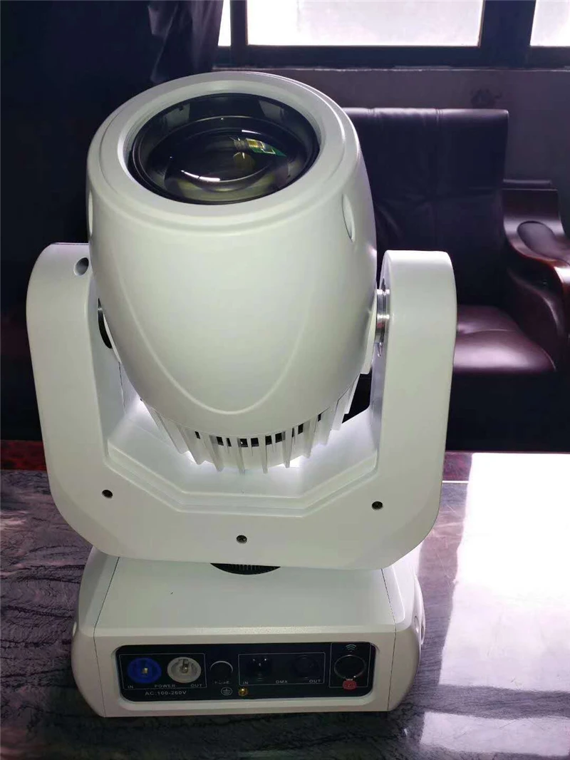 

High power white color shell 150w moving head spot stage light beam 150 watt gobo DMX disco lighting moving heads in white case
