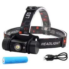 5 Вт Мини ИК-датчик налобный фонарь светодиодный индукционный фонарь наружный водонепроницаемый Головной фонарь
