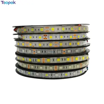 5050 LED Strip 60 LEDs/m 12V Flexibele Thuis Decoratie Verlichting LED Tape RGB RGBW RGBCCT Wit/ warm Wit/Blauw/Groen/Rood 5 m/partij 5050 LED Strip 60 LEDs/m 12V Flexibele Thuis Decoratie Verlichting LED Tape RGB RGBW RGBCCT Wit/ warm Wit/Blauw/Groen/Rood 5 m/partij