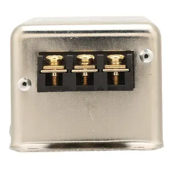 

Connectors Terminals Crimp Connector 115V/250V 10A 50/60Hz Single/Dual Pole Single-Phase Power Line EMI Filter Terminal Crimp