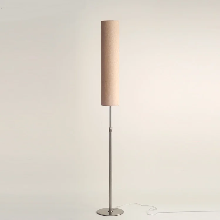 

Chinese style cloth floor lamps for living room bedroom study decorations creative LED vertical floor lights lighting