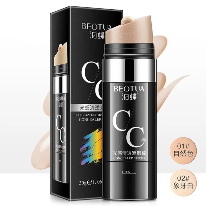 Макияж консилер для лица CC Стик светильник натуральный для осветления цвета кожи BB крем стойкий CC Бар корейская косметика