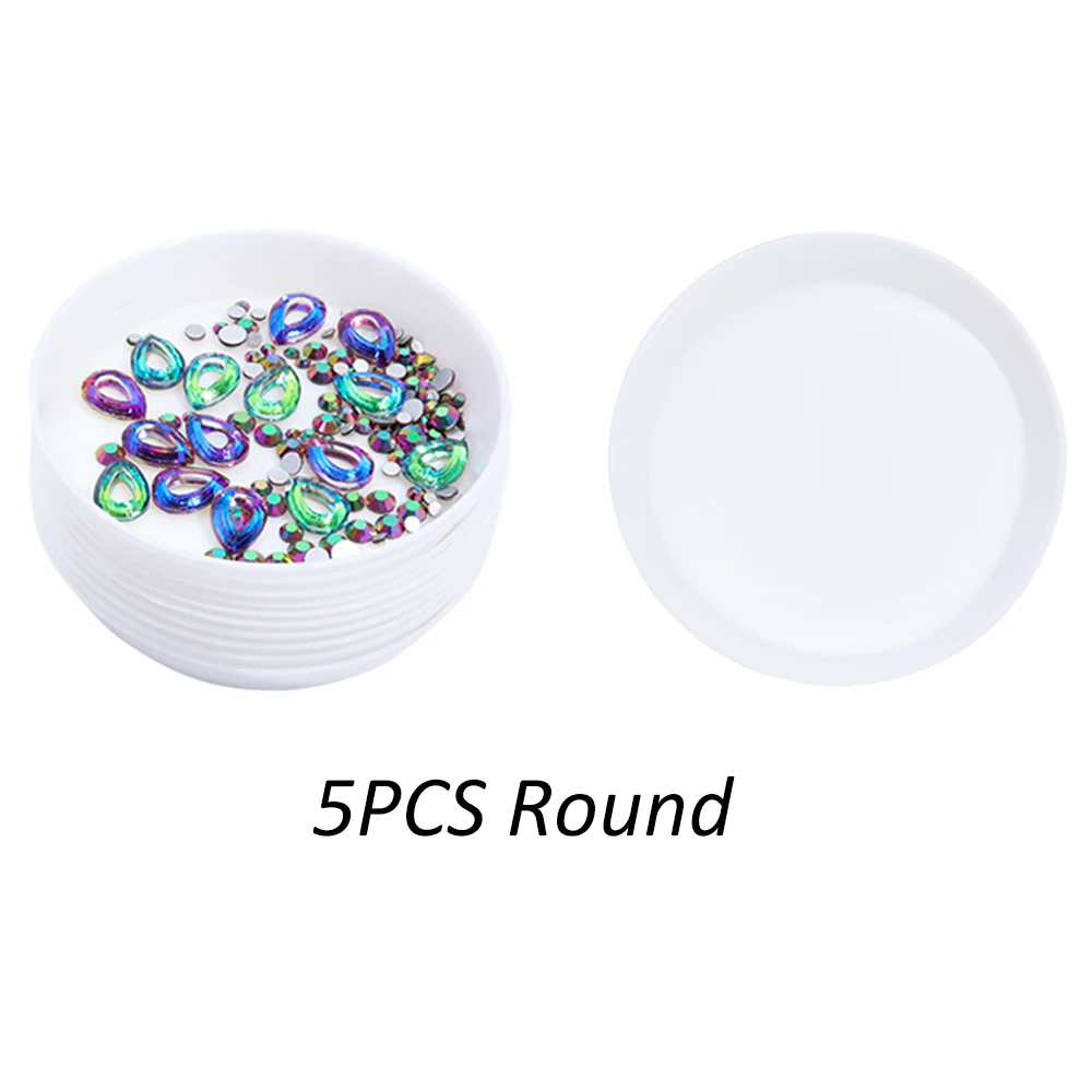 5PCS Round