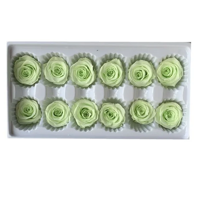 Boxed decorative dried natural flow handmade DIY rose handicraft decorative wedding Valentine's Day advertisement gift - Цвет: 019