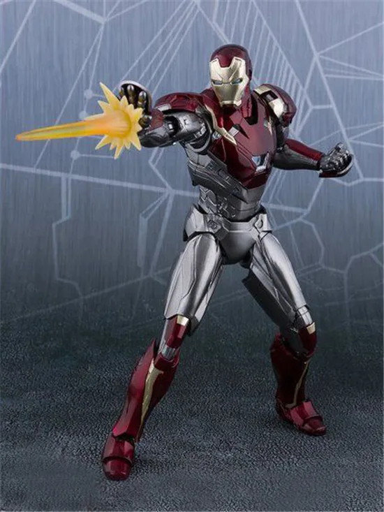 

SHF S.H. Figuarts Avengers Infinity War Iron Man Mk47 PVC Action Figure Chritmas Gift Figurine Collectible Model Kids Toys