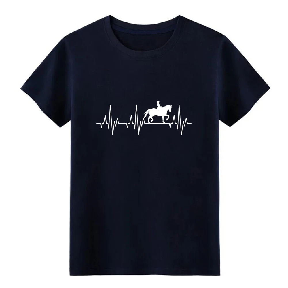 نبضات الخيول ركوب تسخير سباق الفروسية t قميص الرجال تصميم المحملة قميص س الرقبة الترفيه فضفاض عارضة الربيع التي شيرت