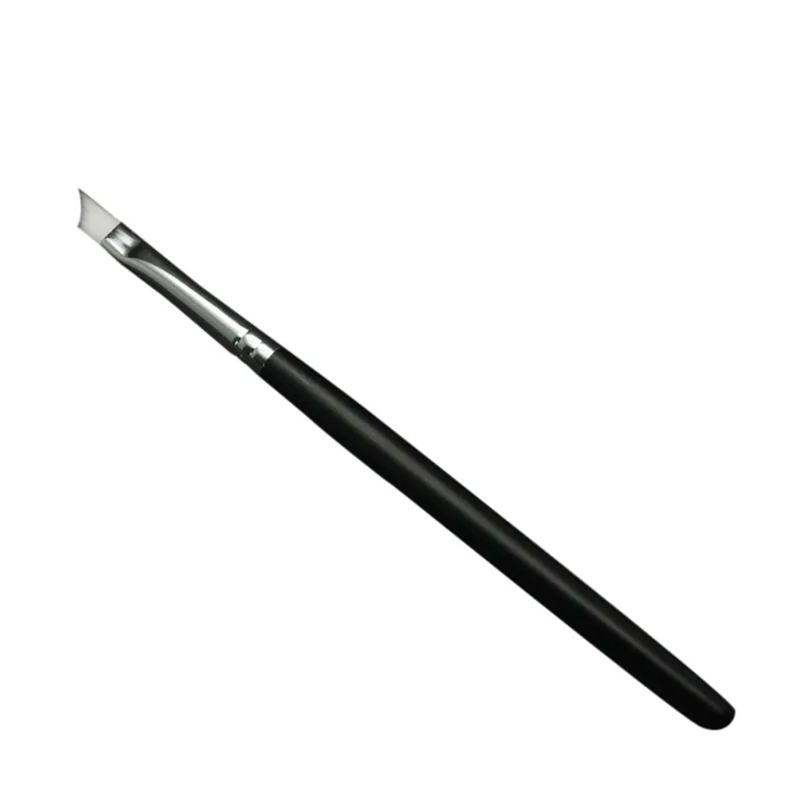 

2017 * nail art New Design Gel Nail Brush Wood Handle Nylon Hair Brushes For French Nail