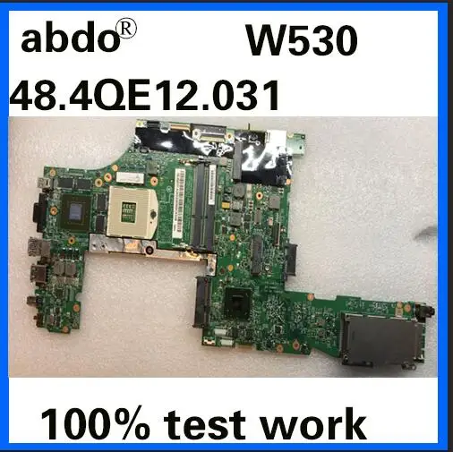 Original Lenovo ThinkPad W530 Nvidia Q1 K1000M Q3 K2000M Motherboard Mainboard