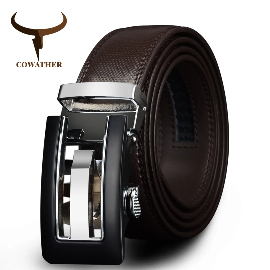 Dark Brown Full Grain Leather Auto Lock Belt | In Stock! | BSWK - Foto 4