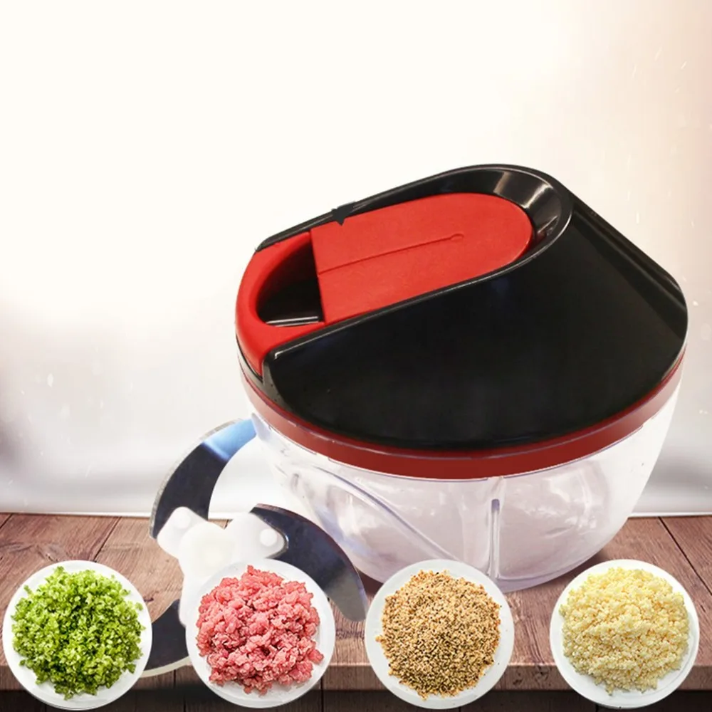 Multifunctional Household Hand Chopper Manual Pull Rope Vegetable