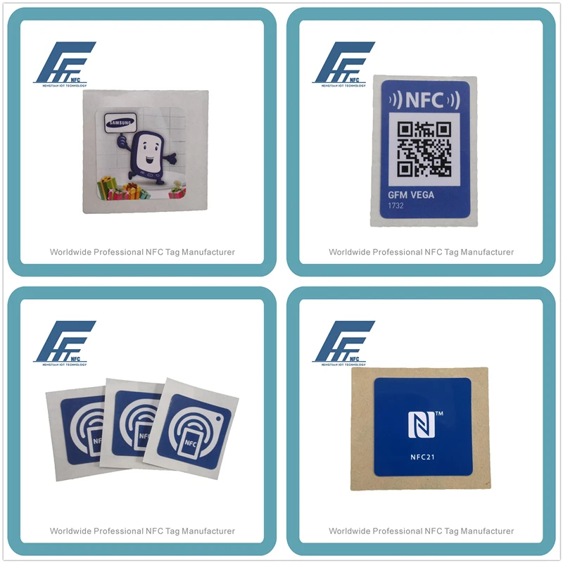 Заказ печати nfc Наклейки