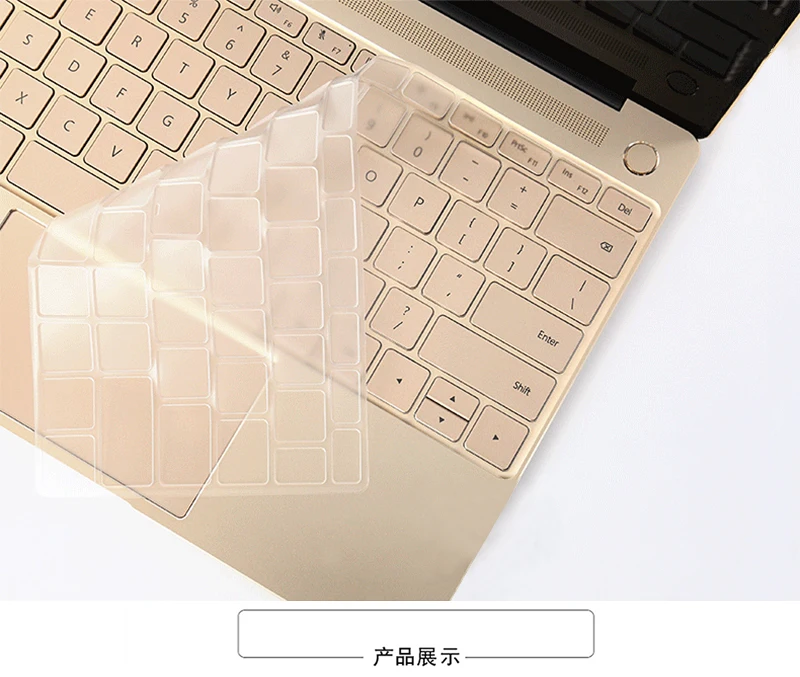 Чехол TPU для huawei MateBook X 1" ноутбук клавиатура пленка для Matebook x WT-W09 W19 прозрачная клавиатура защитная пленка чехол s