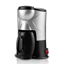 Кофеварка, 220 В, Кофеварка капельного типа, полуавтоматическая машина, кафе, американо, эспрессо, кафе, бытовая капучино, латте, Кофеварка