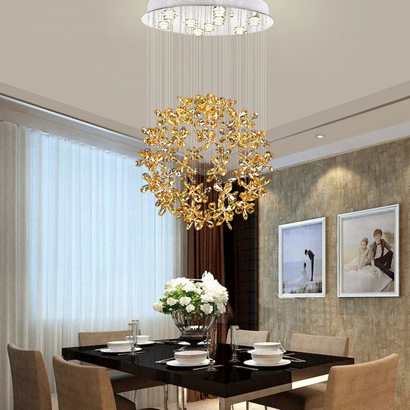FUMAT-Modern-Living-Room-Pendant-Lamp-Flower-Lustre-Crystal-Pendant-Light-Round-LED-Ceiling-Lamp-Light (1)