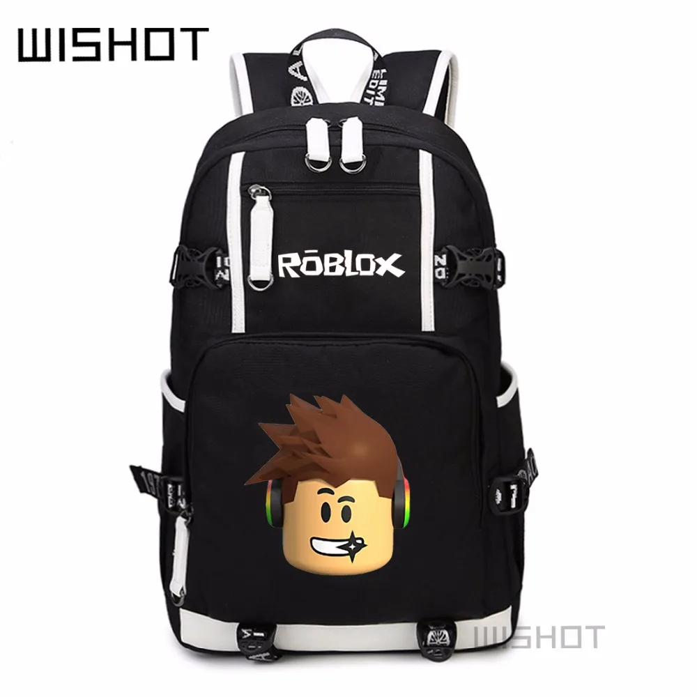 WISHOT Roblox game backpack for Kids Boys Children teenagers Men