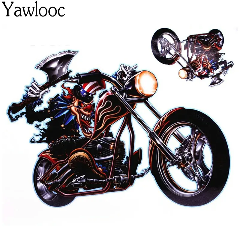 Wolf Head Decal Vinyl Sticker fit for Motorcycle Motorbike Car Truck Universal