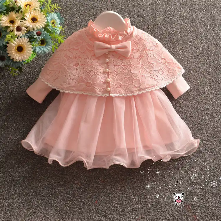 pink christening dresses