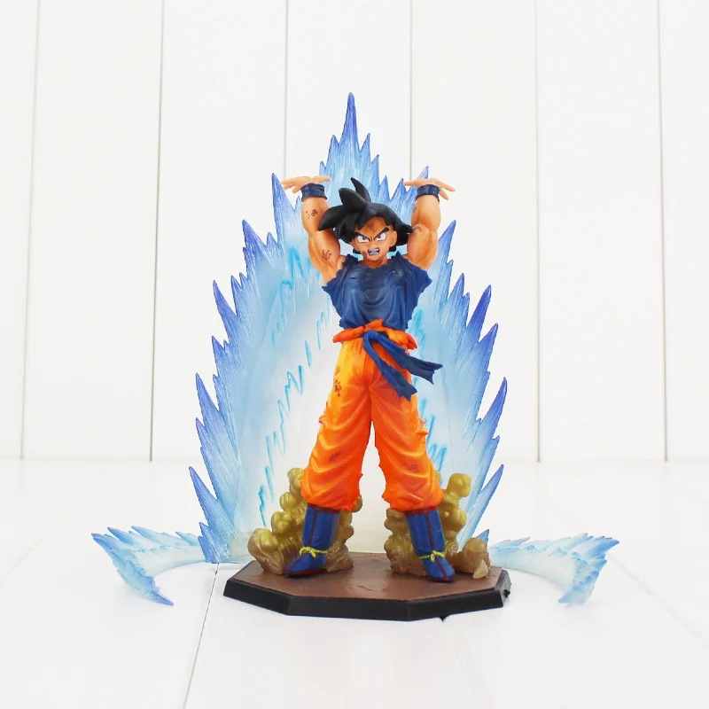 

15cm Genki dama Spirit Background style Dragonball Goku Figure Toy Dragon Ball Z Son Goku Aura Anime DBZ Collectible Model Gift