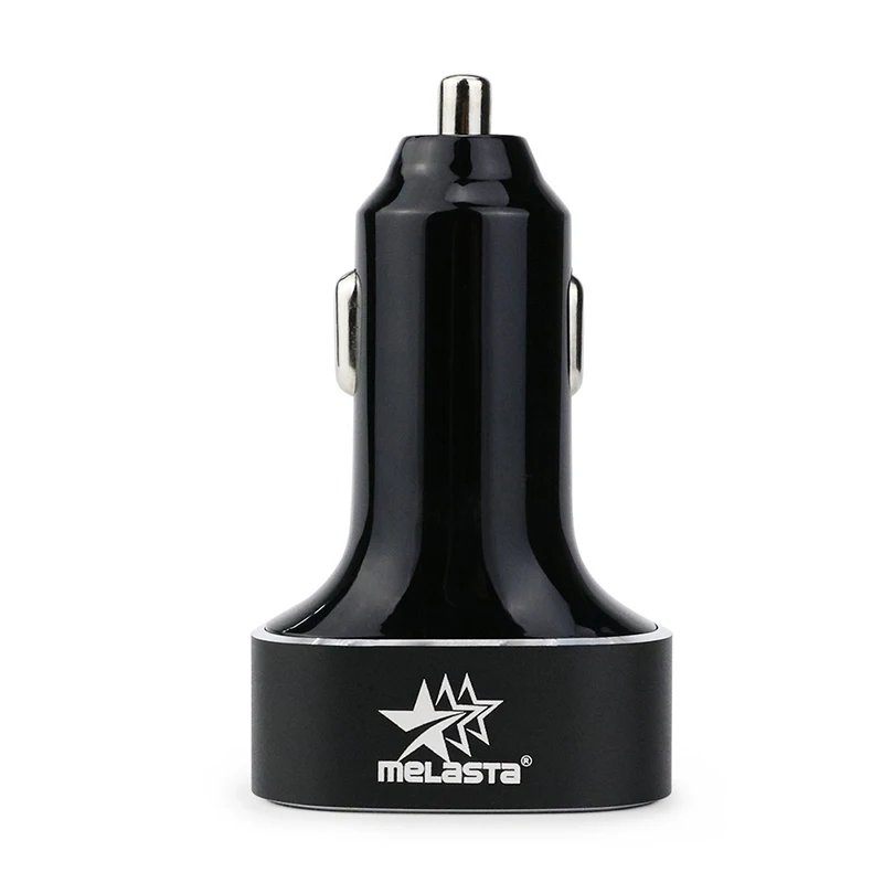 

MELASTA Intelligent 1A-2.4A 3 Port USB Rapid Cigarette Charger Car Charger for Apple Iphone 7 6s 6 Plus 5s 5 Ipad Ipod Samsung