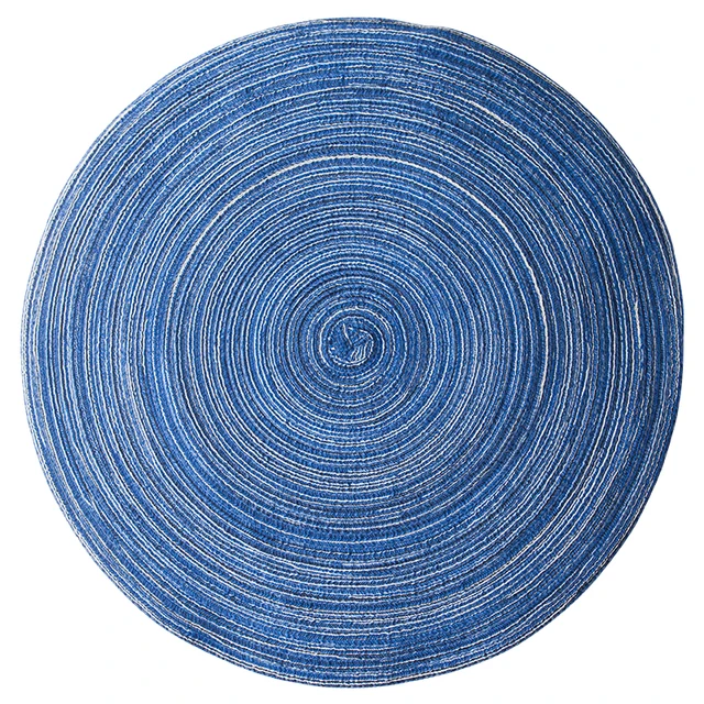 Aliexpress Home Mat Design Table Ramie Insulation Pad Home Mat Design Table Ramie Insulation Pad Round Placemats Linen Mats Kitchen Accessories Decoration