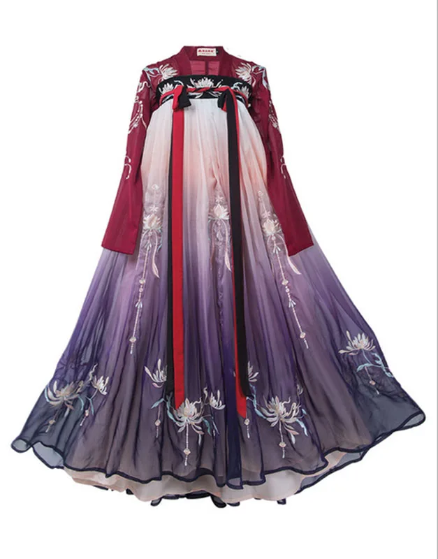 Летний национальный Древний китайский маскарадный костюм hanfu древняя Женская Китайская одежда hanfu Женская китайская сценическая одежда