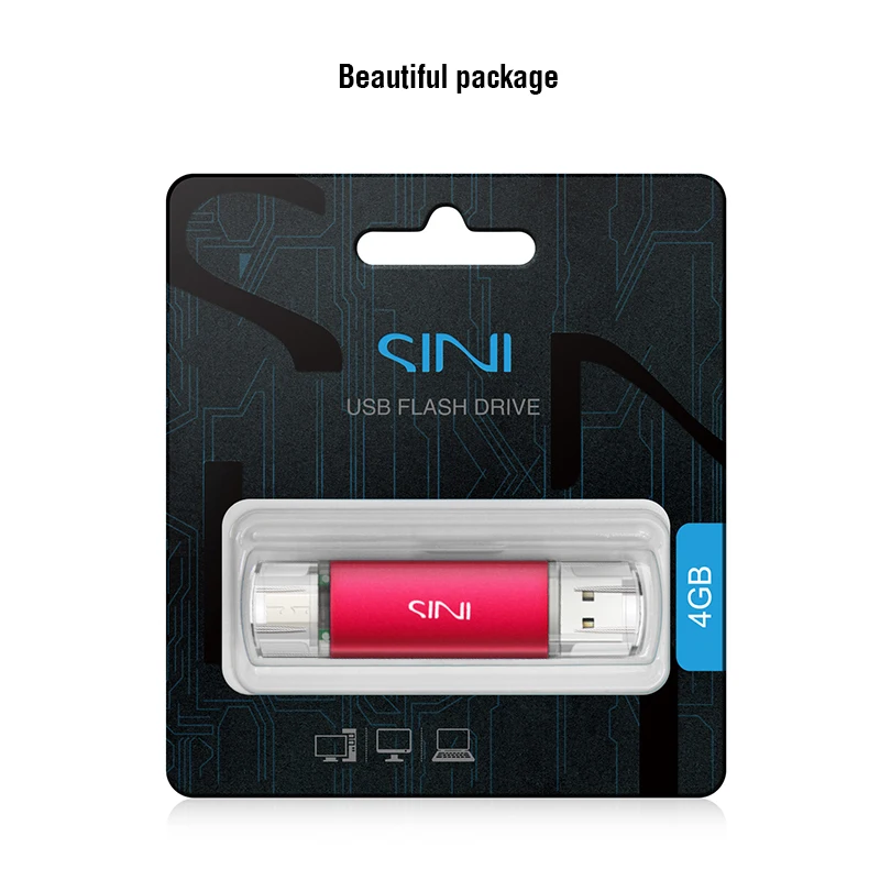 SINI OTG USB флешка 128 4ГБ 8ГБ 16ГБ 32ГБ 64ГБ ГБ флэш для android мобильного телефона usb 2 0 memory