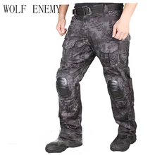 Kryptek тактический Bdu Gen2 армейские штаны военная, Армейская, камуфляжная брюки с наколенники