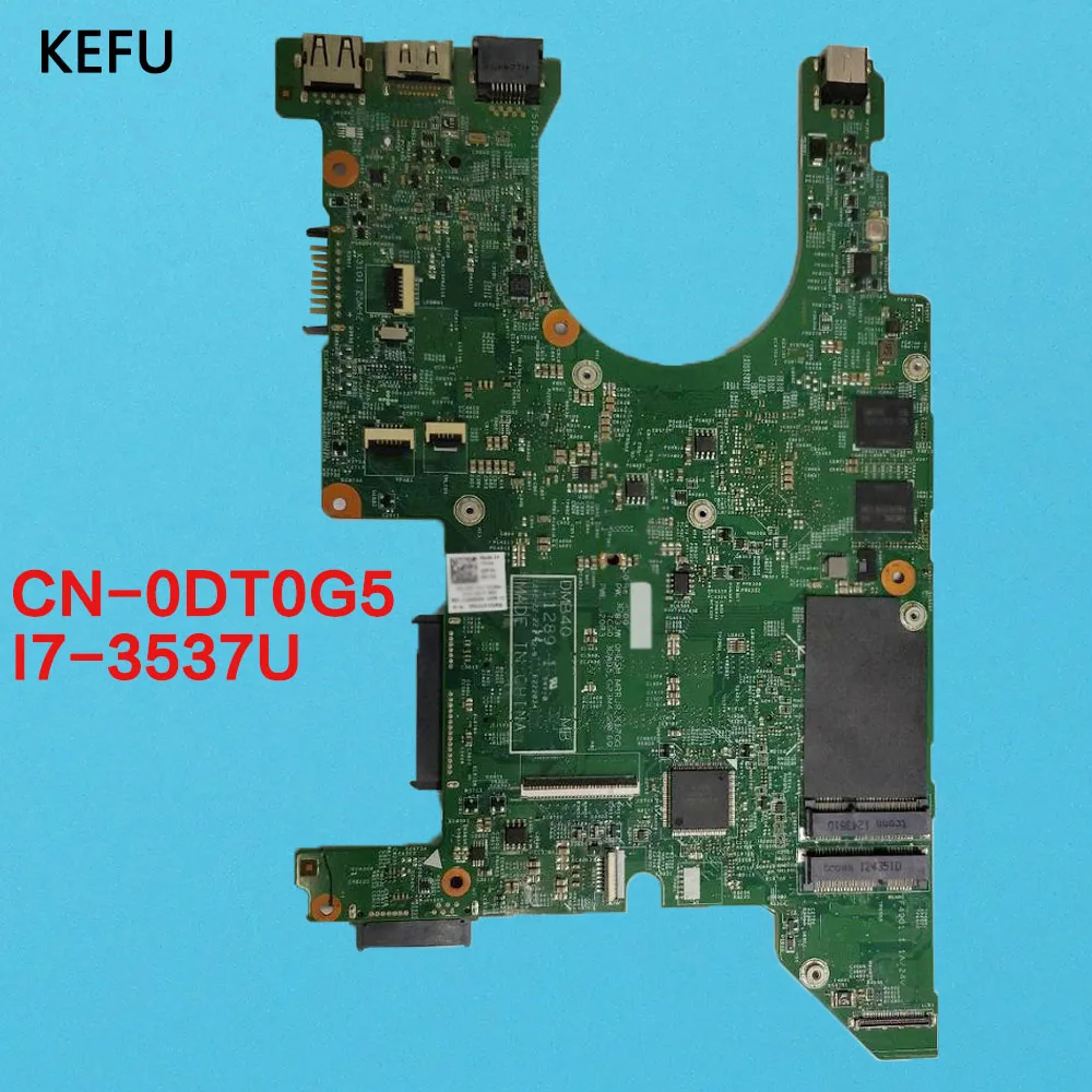 Kefu For Dell Inspiron 14z 5423 Laptop Motherboard Cn 0dt0g5 0dt0g5 Dt0g5 With I7 3537u Cpu Tested Good April