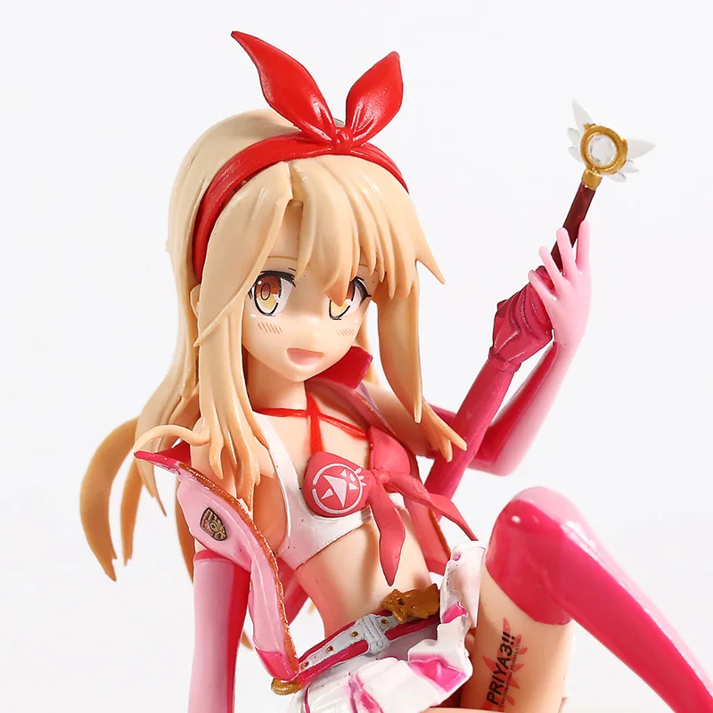 Fate/Kaleid Liner Prisma Illya Racing Illyasviel/Chloe сексуальная девушка ПВХ фигурка Коллекционная фигурка игрушка кукла