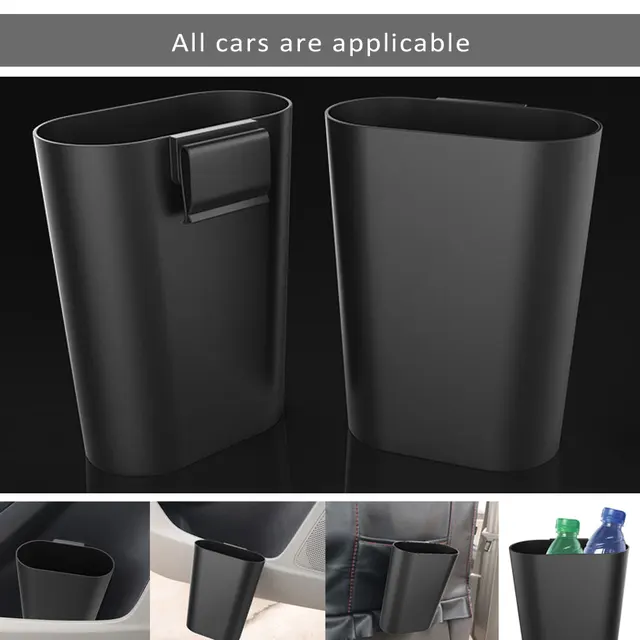 LENTAI NEUE 1PC Auto Papierkorb Tragbare Müll Kann Für Mercedes