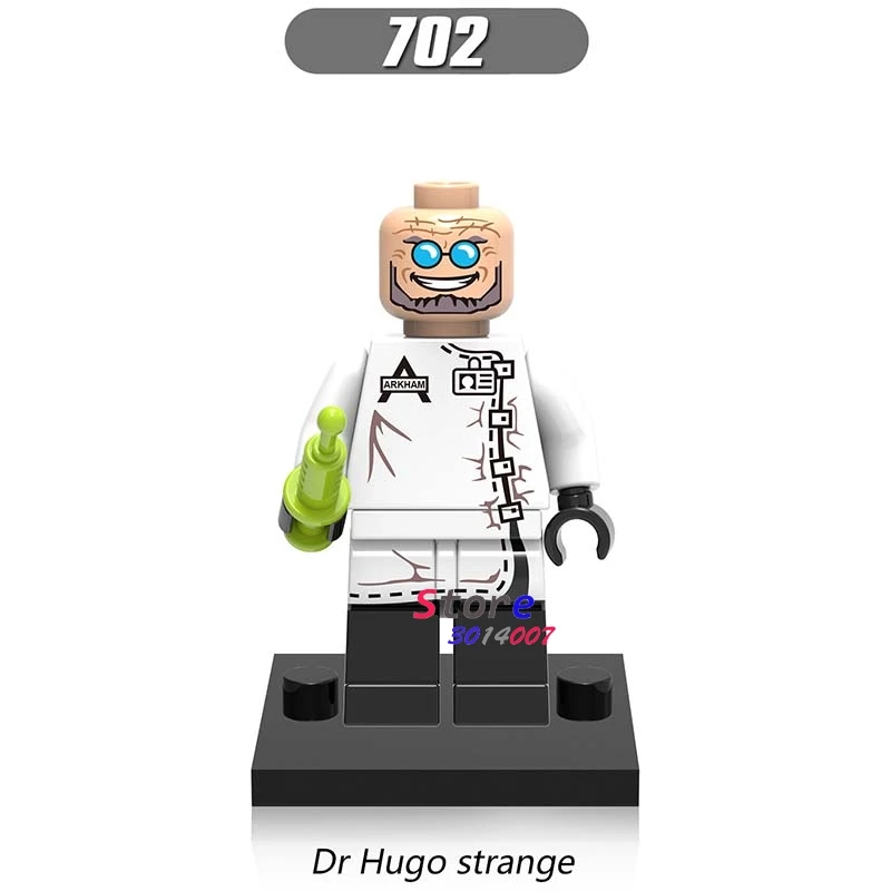

Single star wars super heroes marvel dc comics Dr. Hugo Strange superman building blocks models bricks toys for children kits
