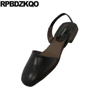 

flat closed toe korean white female ladies strap slip on black summer sandals designer holiday slingback women shoes 2019 spring