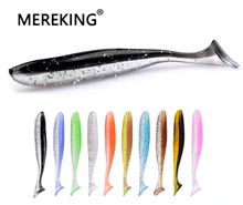 MEREKING Easy Shiner Artificial Soft Baits 5cm 7 5cm 10cm 13cm Fishing Lures Fishing Paddle Tail