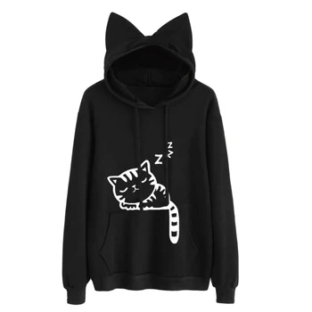 BTS Hoodies Sweatshirt Pink Winter Cat 2