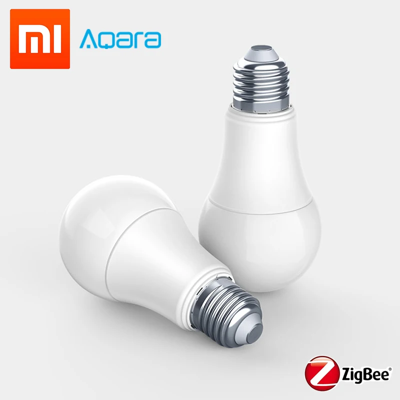 Xiao mi Aqara умный светодиодный светильник Zigbee 9W E27 2700 6500K 806lm Dim ng настраиваемая белая